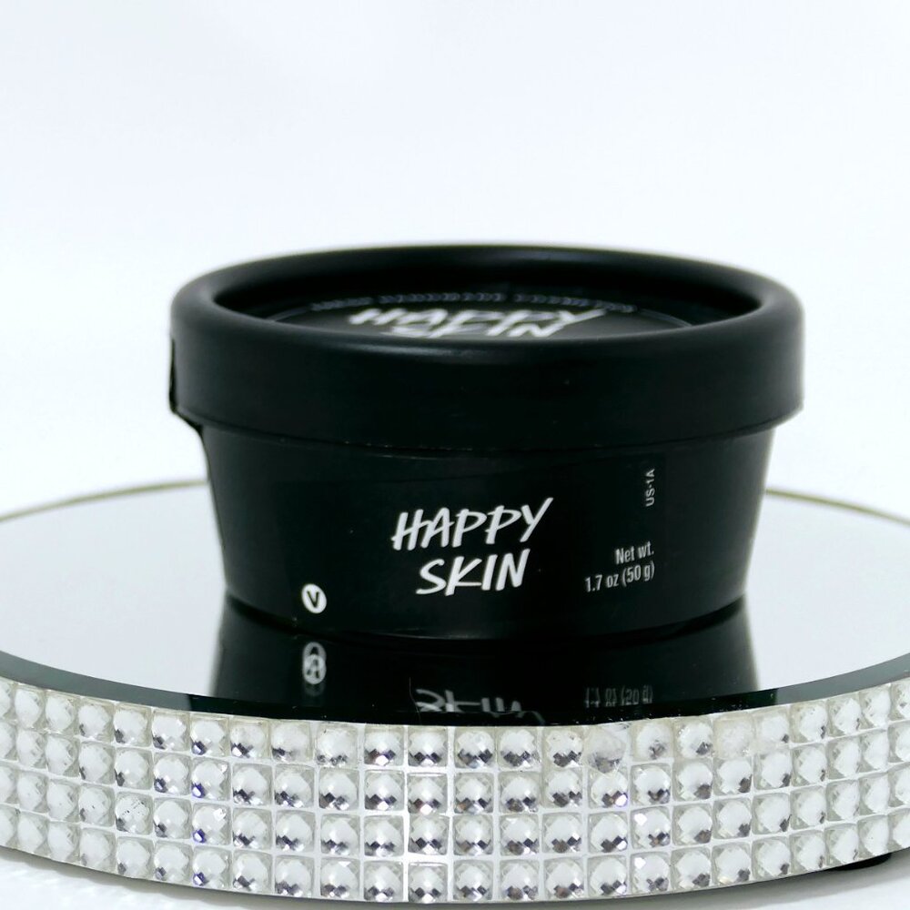 LUSH Happy Skin Enzymic Facial Exfoliator 1.7oz Fresh Handmade Cosmetics